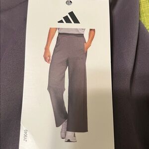 Adidas Women's Wide-Leg Pants in Purple